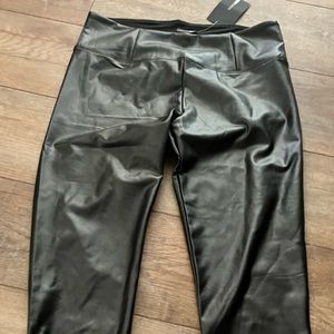 Faux Leather Leggings NWT